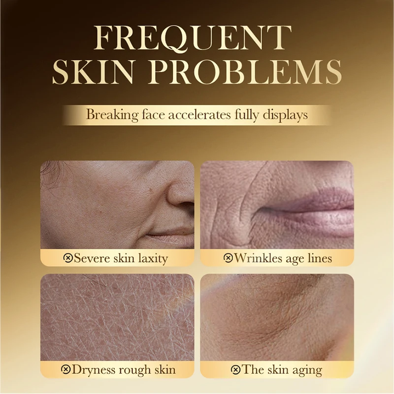 SADOER Golden Collagen Facial Masks - Image 3