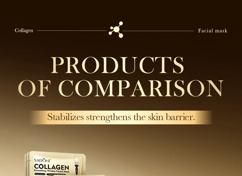 SADOER Golden Collagen Facial Masks - Image 13