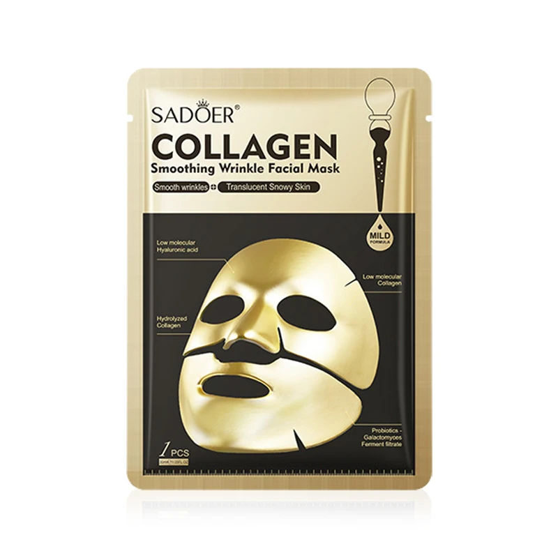 SADOER Golden Collagen Facial Masks - Image 9